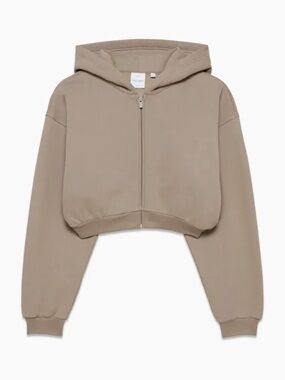 COZY FLEECE MEGA CROPPED